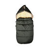 KINDERWAGENFUSSSACK Sheep mit Lammfelleinlage, kaki - Waldgrün, Textil/Fell (45/100cm) - Kaiserbaby