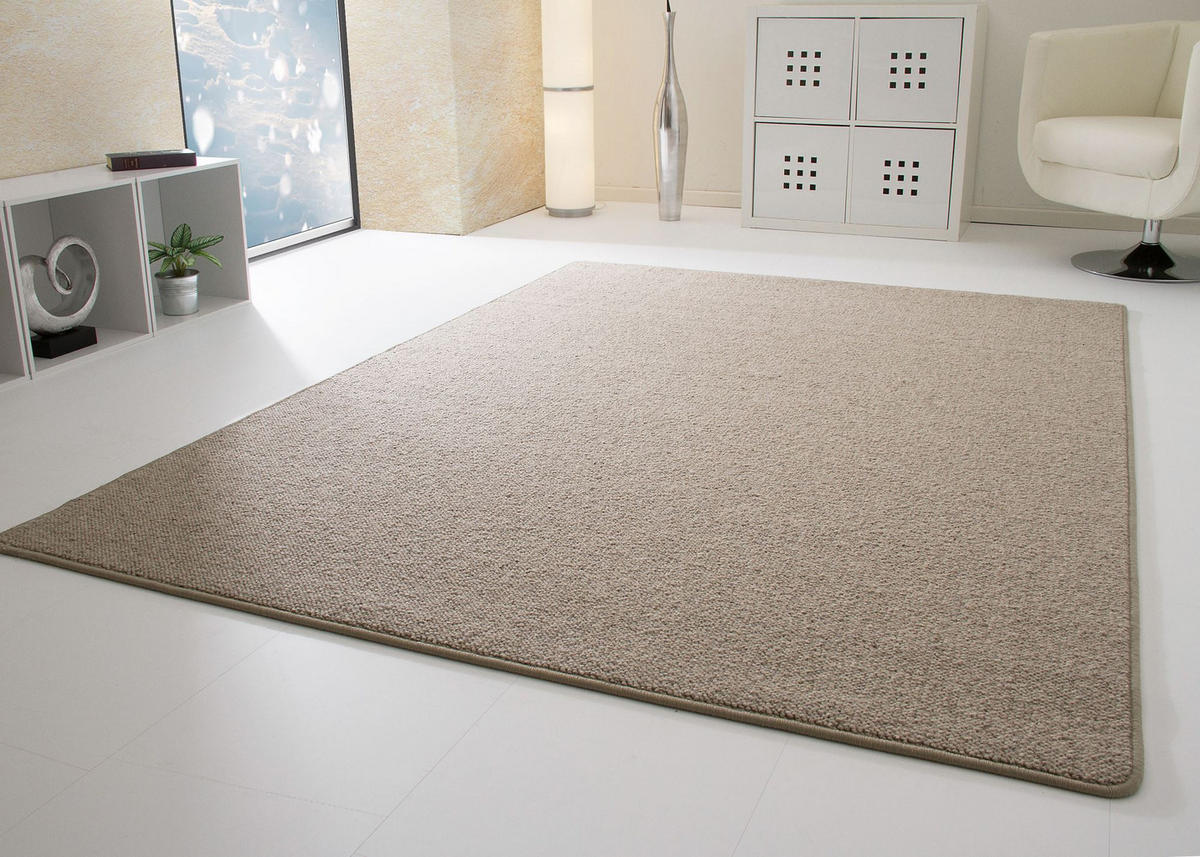 WOLLTEPPICH 80/250 cm Sydney - Grau, Naturmaterialien (80/250cm) - Steffensmeier