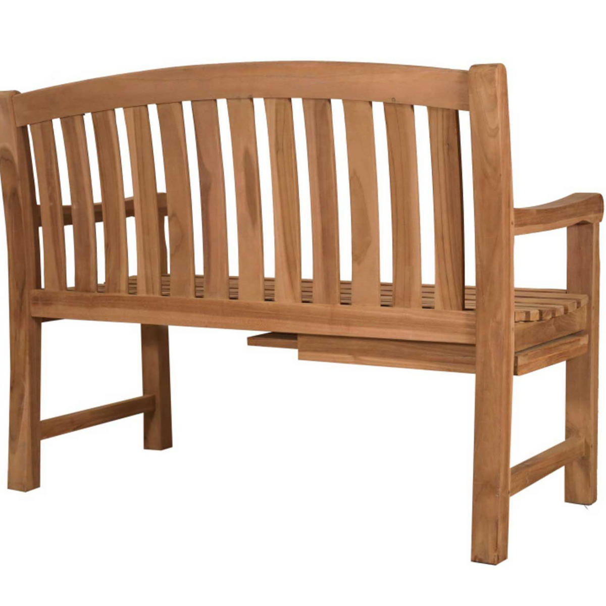 GARTENBANK Lancaster - Naturfarben, Holz (120/94/57cm) - Mr. Deko
