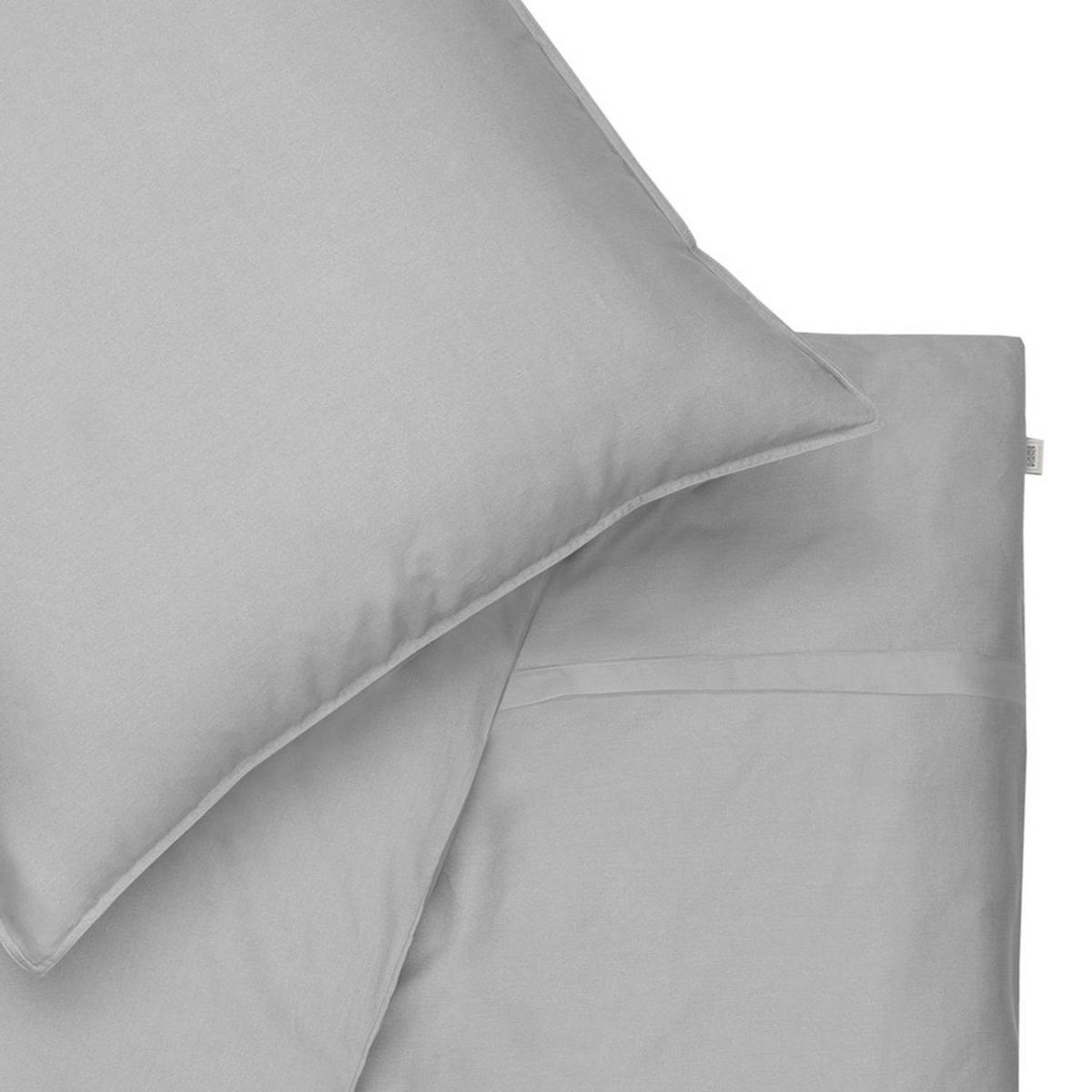 GANZJAHRESBETTWÄSCHE PURE 2.0 - Dunkelgrau, Textil (200/200cm) - Schöner Wohnen