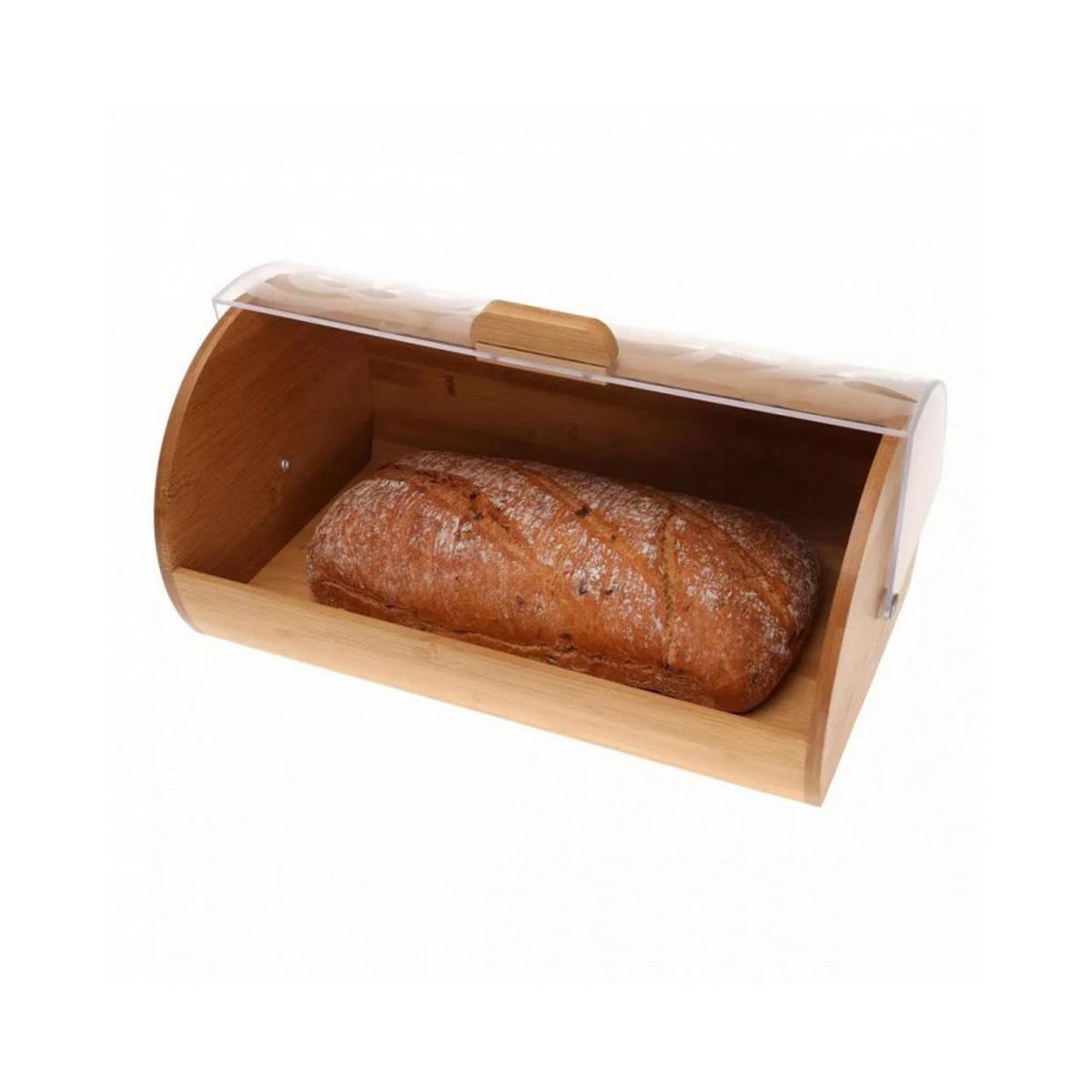 BROTKASTEN Braun 36/21/17 cm KH3615 - Braun, Kunststoff (21/17/36cm) - Kinghoff 