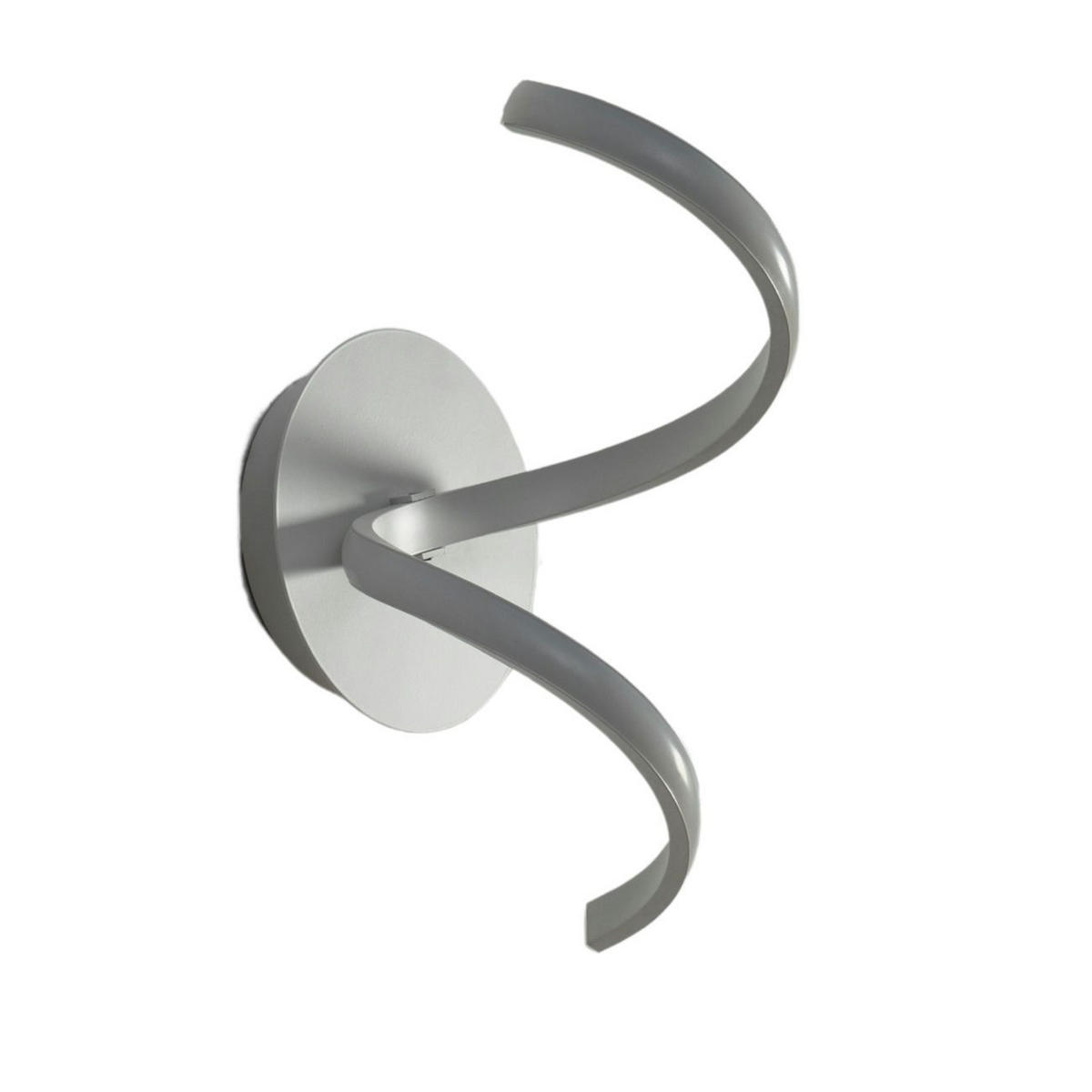 WANDLEUCHTE Vortex, Weiß, 35cm - Weiß, Metall (20/35/19cm) - KOSILUM