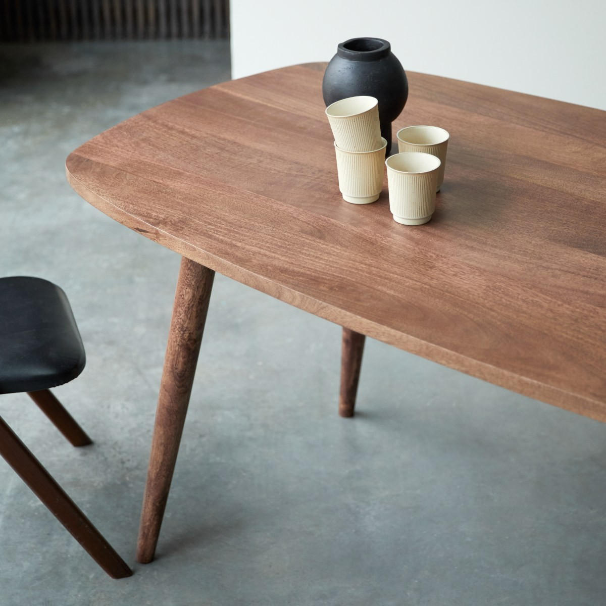 TISCH Lazare Braun aus Mango - Braun, Holz (90/180/77cm) - Tikamoon