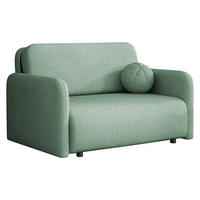 SCHLAFSOFA Viva Sun II - Türkis/Schwarz, Holz/Textil (130/85/103cm) - MIRJAN24
