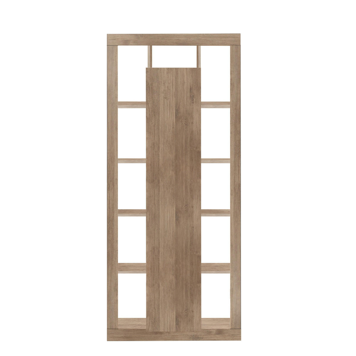 BÜCHERREGAL 1 Tür H217 cm - Rimini - Eiche Artisan, Holzwerkstoff (40/217/95cm) - Calicosy