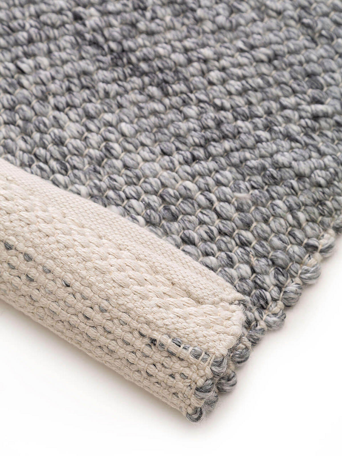 TEPPICH Tep - Grau, Textil (80/1cm) - KUNSTLOFT