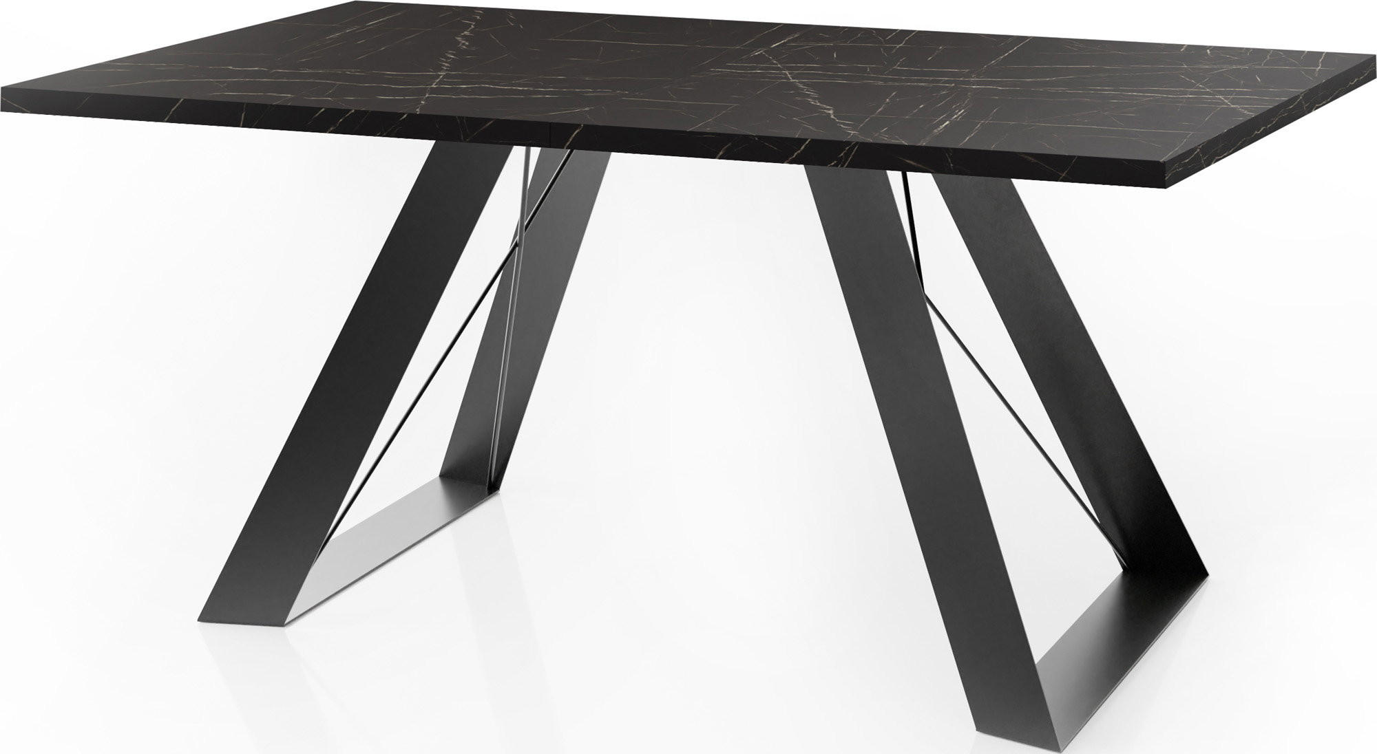 WFL Group Esstisch Anthrazit 260x76x90 cm