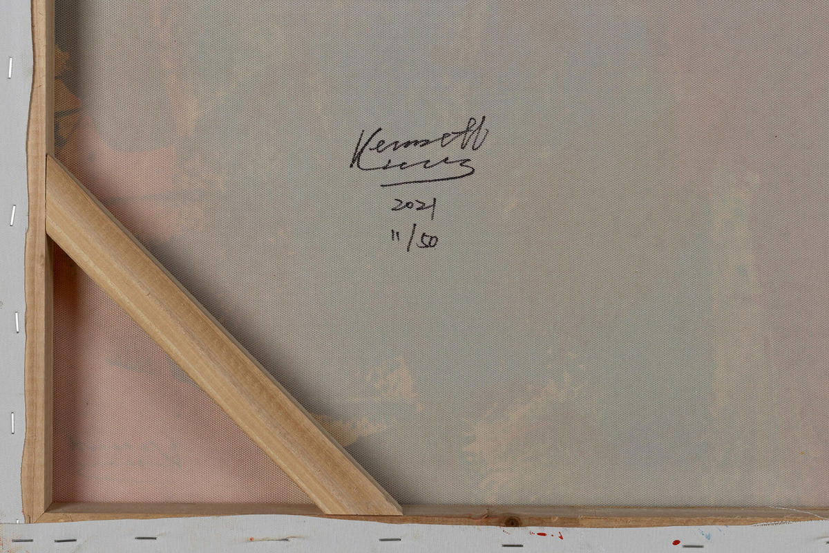 LEINWANDBILD 80/80 cm - Multicolor, Textil (80/80cm) - KUNSTLOFT