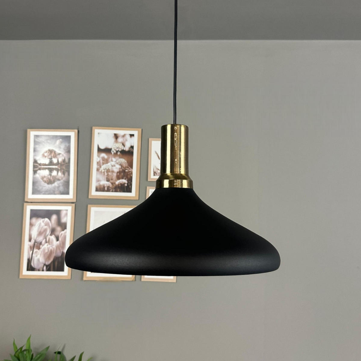 PENDELLEUCHTE ChampionLanterne - Schwarz, Metall (35/35/30cm) - Bamyum
