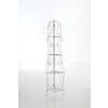 STANDREGAL Irmi antik weiß - Weiß, Metall (40/154/30cm) - TPFGarden