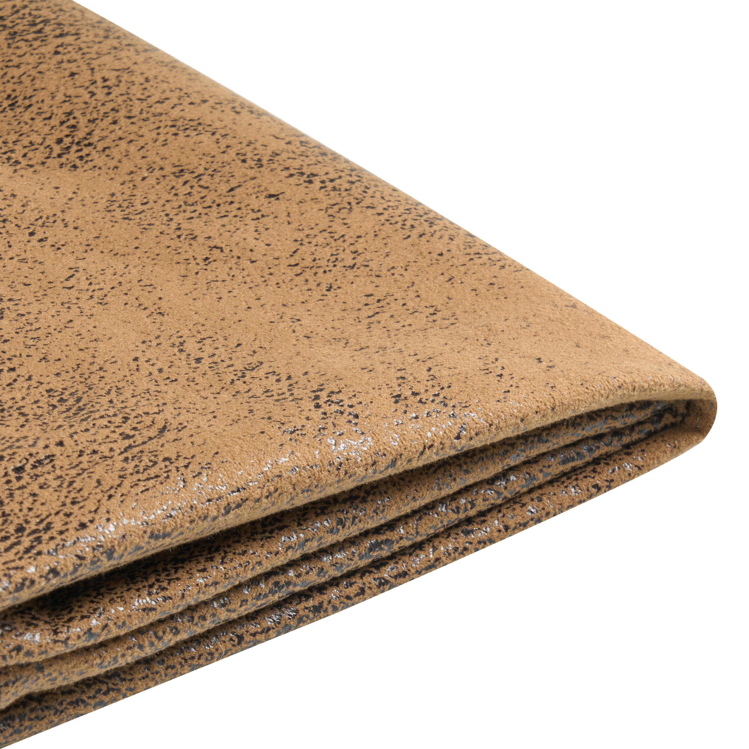 Beliani Bettrahmenbezug Braun 150x214 cm