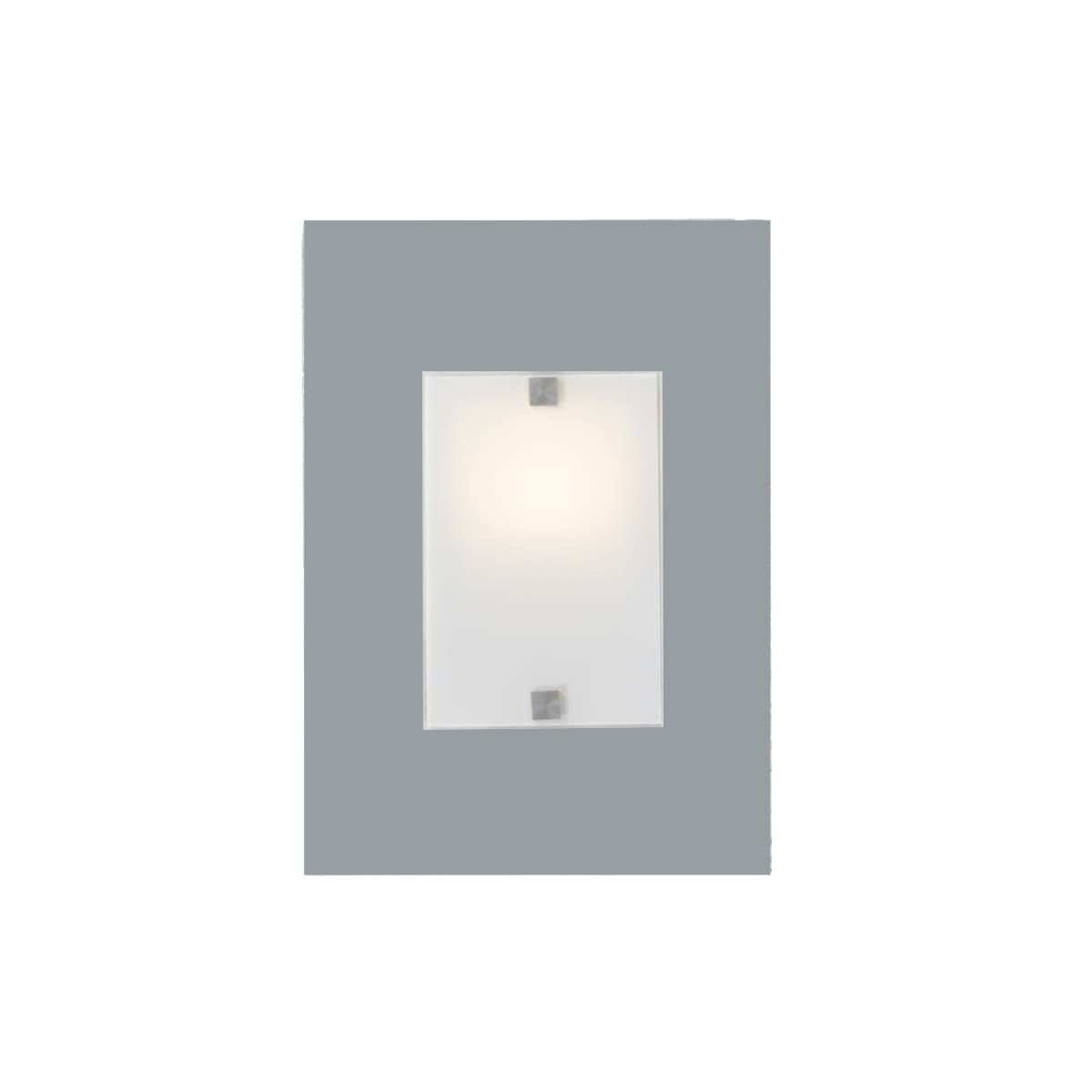 Lumicom Wandleuchte Grau 35x25x6 cm