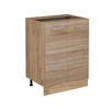 KÜCHENUNTERSCHRANK R-Line Sonoma 60 cm ohne Arbeitsplatte - Honigeiche/Eiche Wotan, Holzwerkstoff (60/81.6/46cm) - Vicco