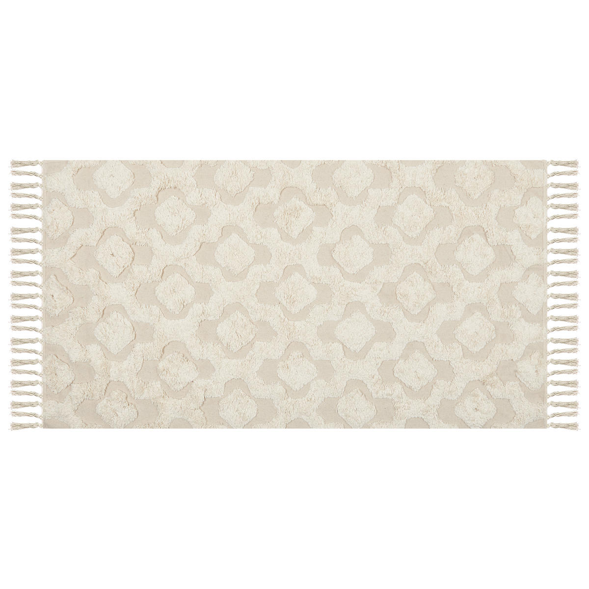 KURZFLOR-TEPPICH Aksaray 150/80 cm - Beige, Textil (80/150cm) - Beliani