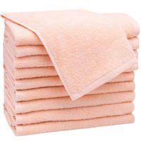 GÄSTETÜCHER, 10er-Set, 30x50 cm, 100% Baumwolle, Orange - Orange, Textil (30/50cm) - Zollner