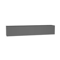 HÄNGESCHRANK Graphitgrau 160/30/29 - Grau, Holzwerkstoff (160/30/29cm) - RAUMHIRSCH FURNITURE
