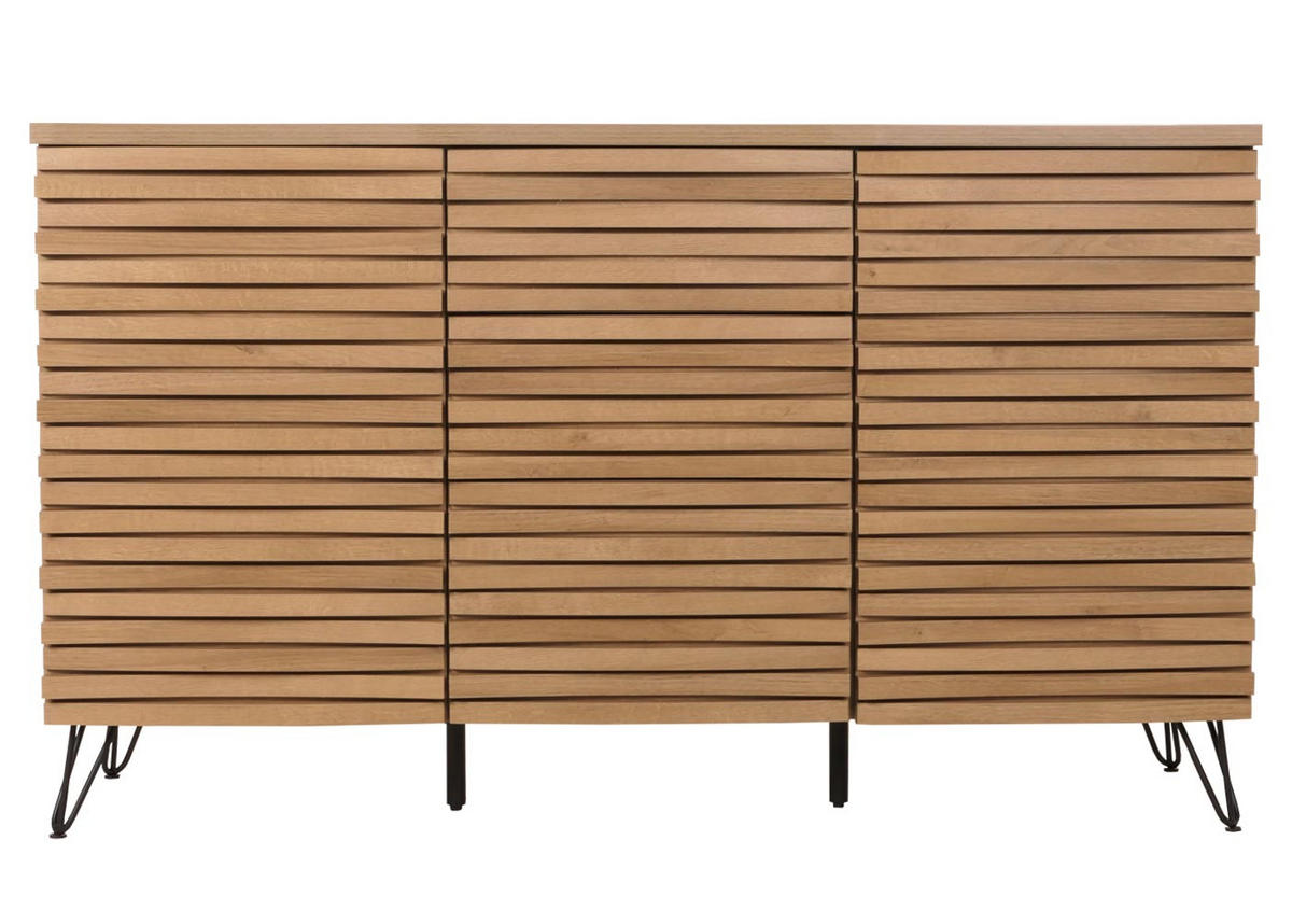 SIDEBOARD Braun - Braun, Holzwerkstoff (142/85/44cm) - MCW