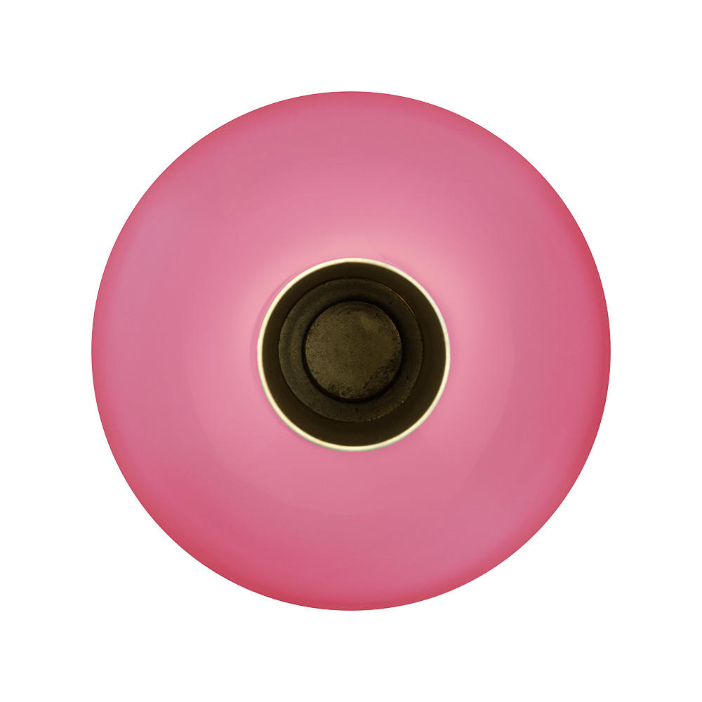 VASE Metal medium rosa 19x33 cm - Dunkelrosa, Metall (33cm) - Pip Studio