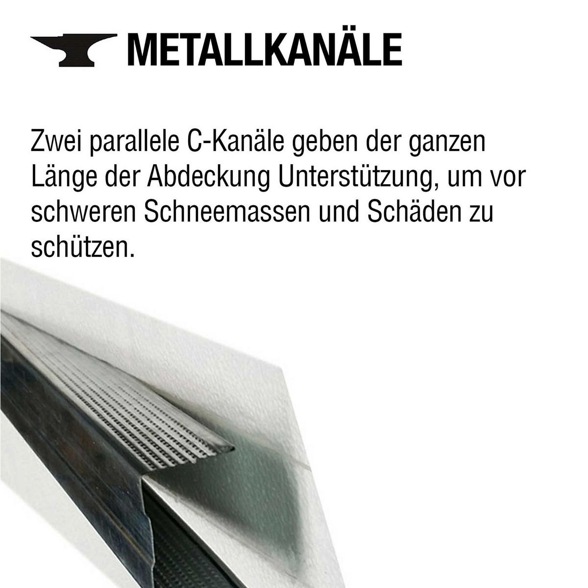 WHIRLPOOL ISOLIERABDECKUNG Grau 218x218cm - Grau, Leder (218/218cm) - Canadian Spa Company