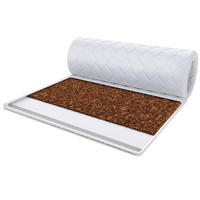 TOPPER Kokos Kaltschaum 4 cm - Weiß, Textil (180/200cm) - FDM