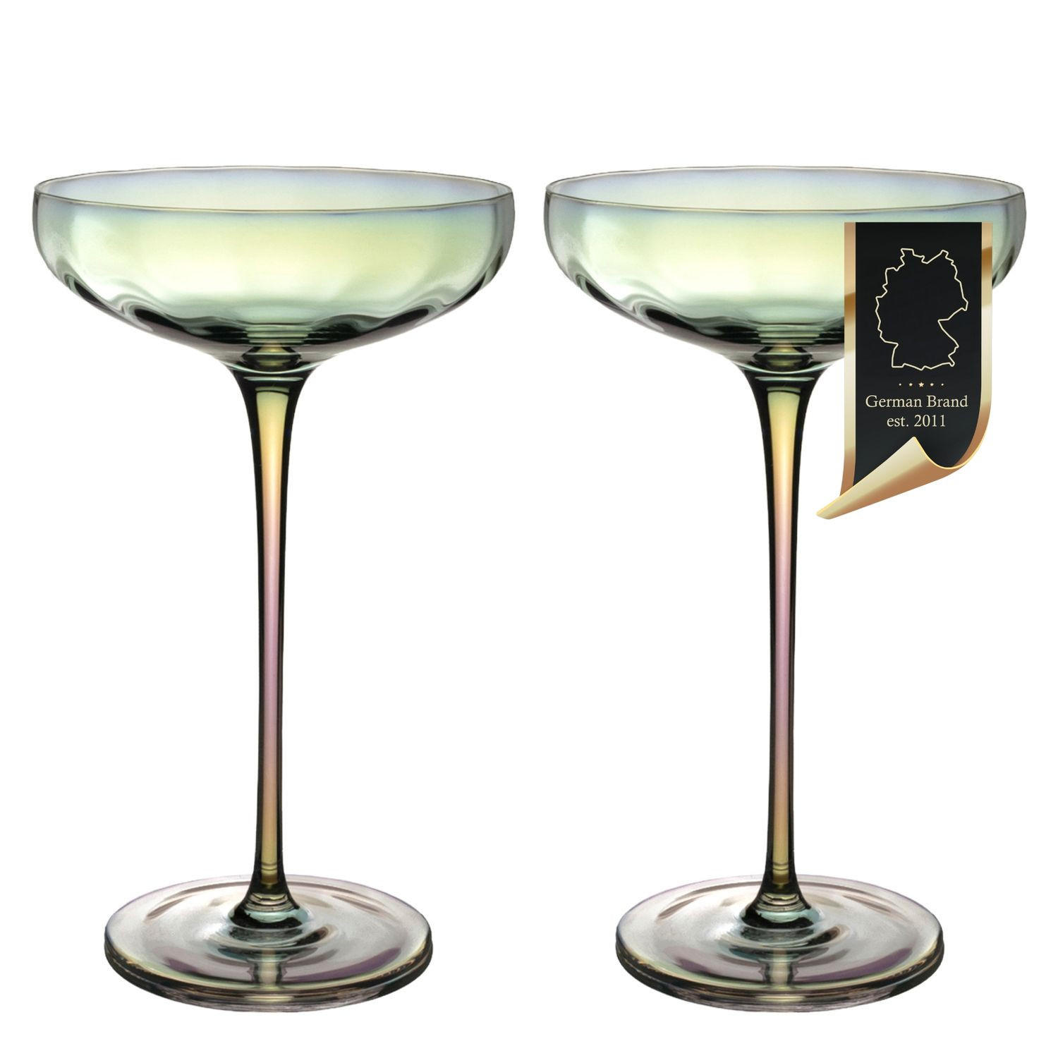 MARTINI GLAS SET 140 ml (2-tlg.) - Transparent, Glas (0.14L) - Intirilife