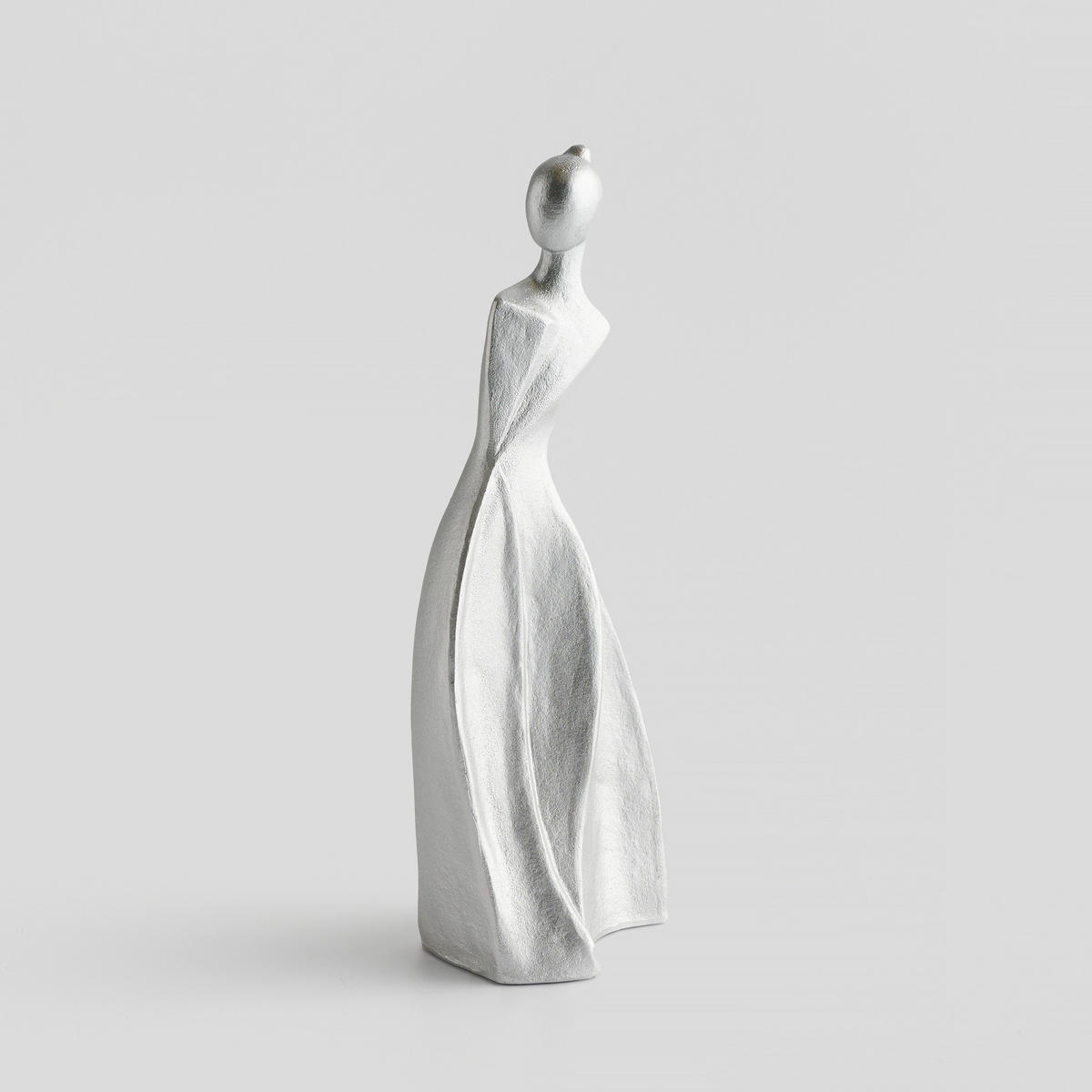 FIGUR Jieoia - Silberfarben, Kunststoff (8.5/31/11cm) - home&you