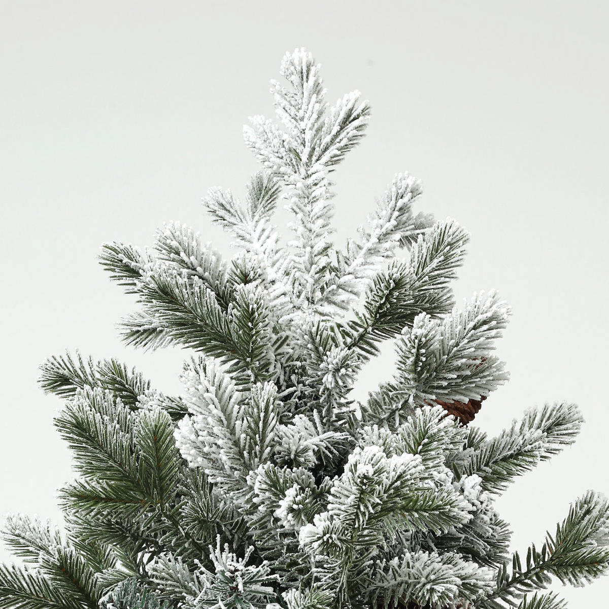 KÜNSTLICHER Weihnachtsbaum, 100 cm Christbaum mit 130 Spitzen, flammenhemmend - Grün, Kunststoff/Metall (100cm) - HOMCOM