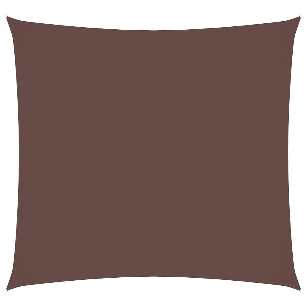 SONNENSEGEL Oxford-Gewebe Quadratisch 3x3 m Braun - Braun, Textil (300/300cm) - furnicato