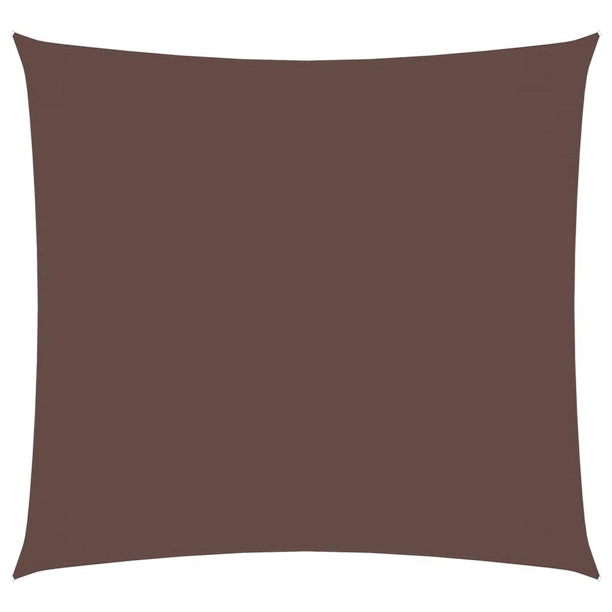 SONNENSEGEL Oxford-Gewebe Quadratisch 3x3 m Braun - Braun, Textil (300/300cm) - furnicato