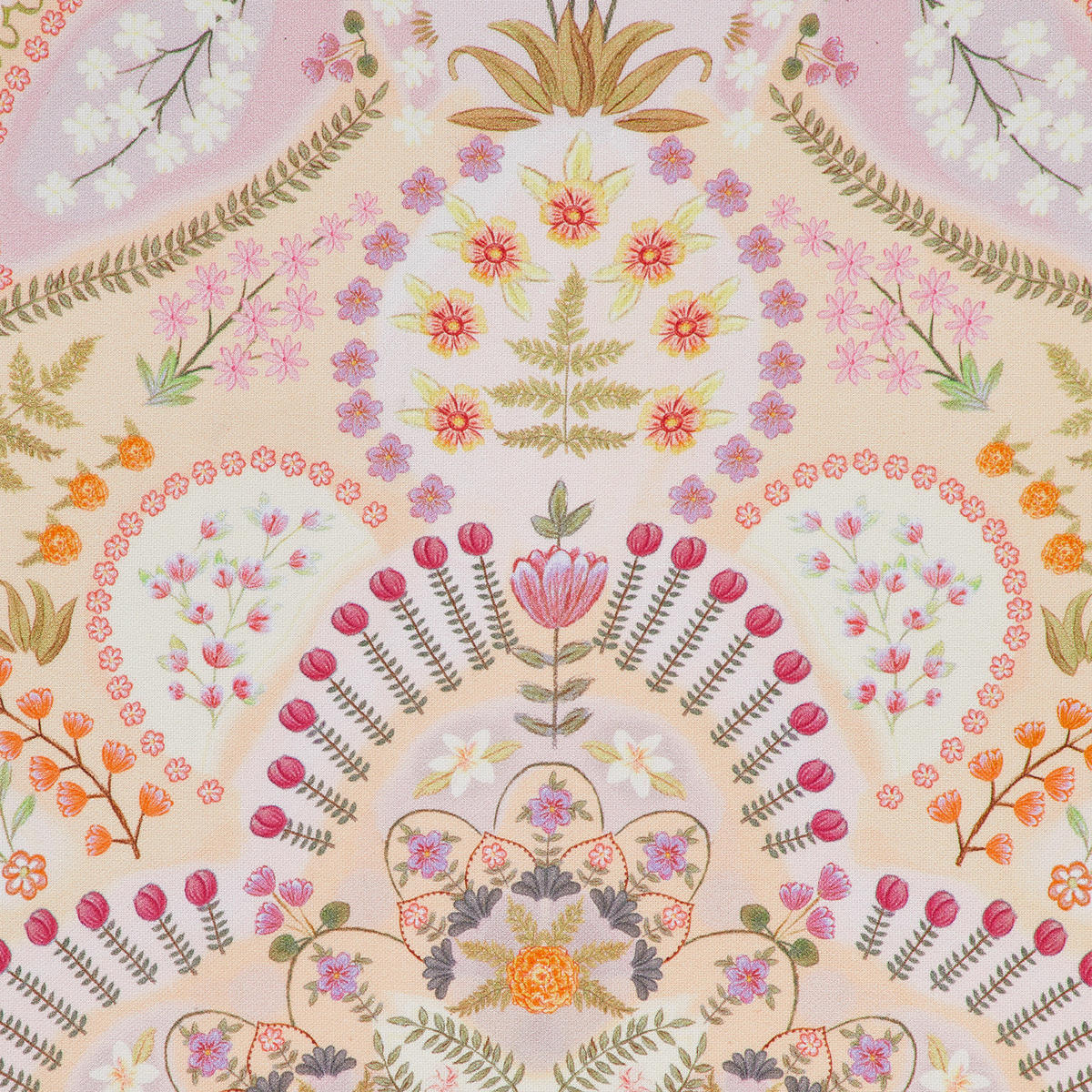 TISCHLÄUFER Bollywood 50x160 cm - Multicolor, Textil (160/50cm) - Butlers