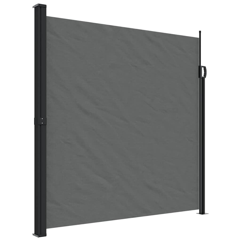 SEITENMARKISE Ausziehbar Anthrazit 200/500 Cm - Anthrazit, Textil (200/500cm) - vidaXL