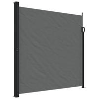 SEITENMARKISE Ausziehbar Anthrazit 200/500 Cm - Anthrazit, Textil (200/500cm) - vidaXL