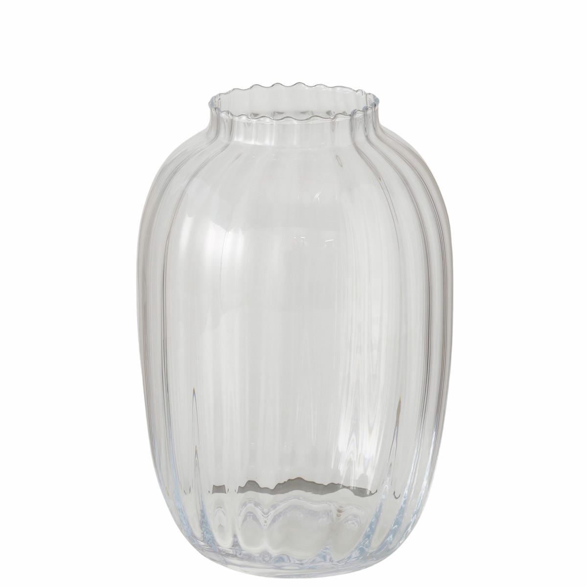 VASE Glas Trial 19 cm - Transparent, Glas (18/28cm) - Boltze Home
