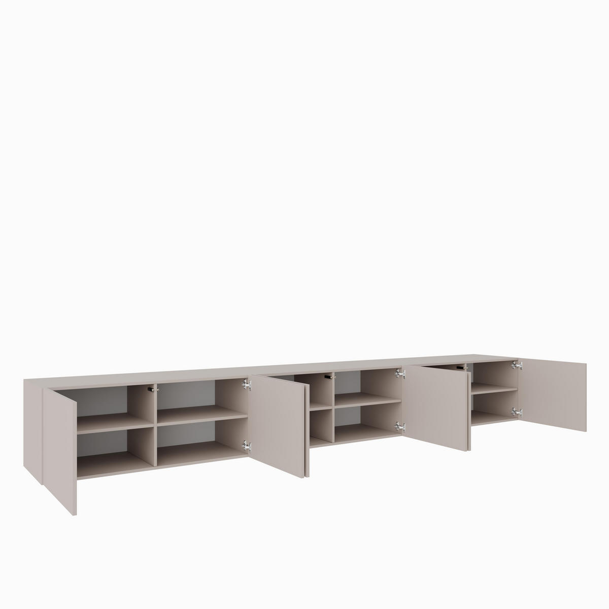 TV-SCHRANK Leo 300 cm, sechstürig, artisan - Eiche Artisan, Kunststoff (300/41/40cm) - Margaret Hadas24