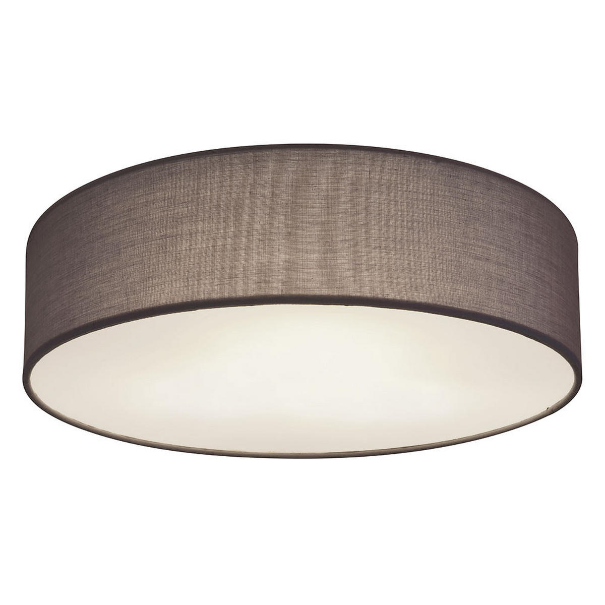 DECKENLEUCHTE Metall Anthrazit Weiß - Anthrazit, Metall (40/40/10cm)