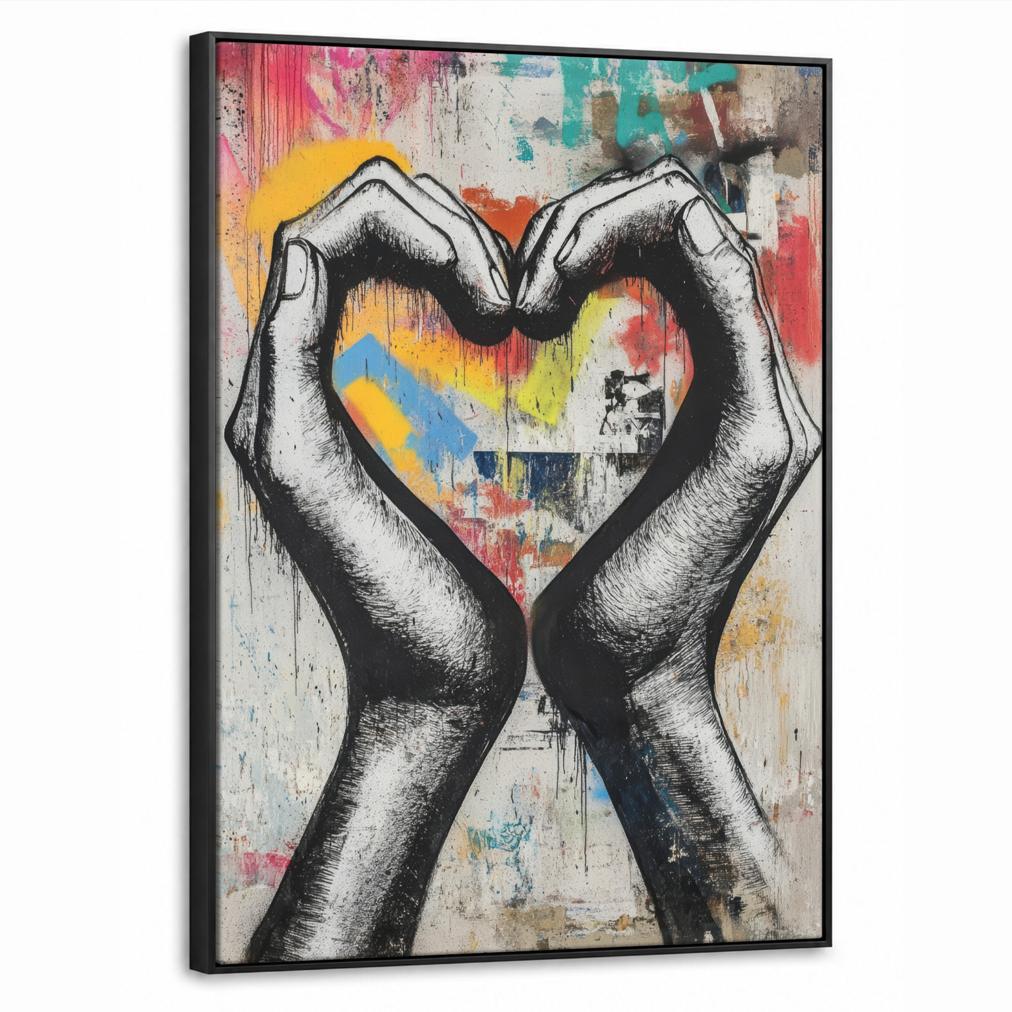 MuchoWow Leinwand Mehrfarbig 70x100 cm