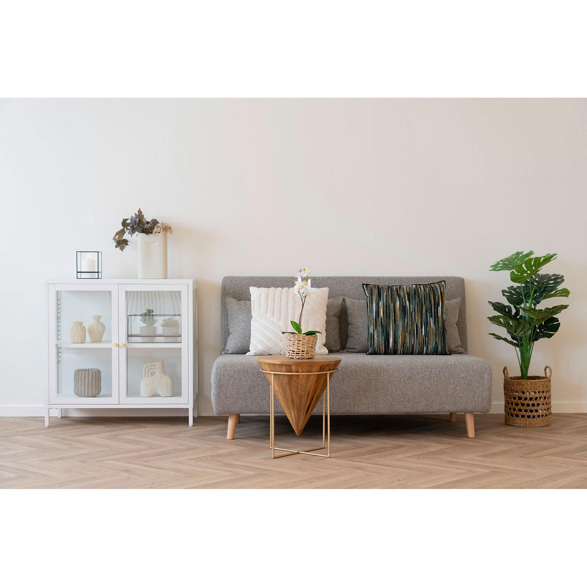 KISSEN Geelong Vorderseite: 50% Polyester, 50% Acryl, Rückseite: - Naturfarben, Textil (45/45cm) - tinkaro