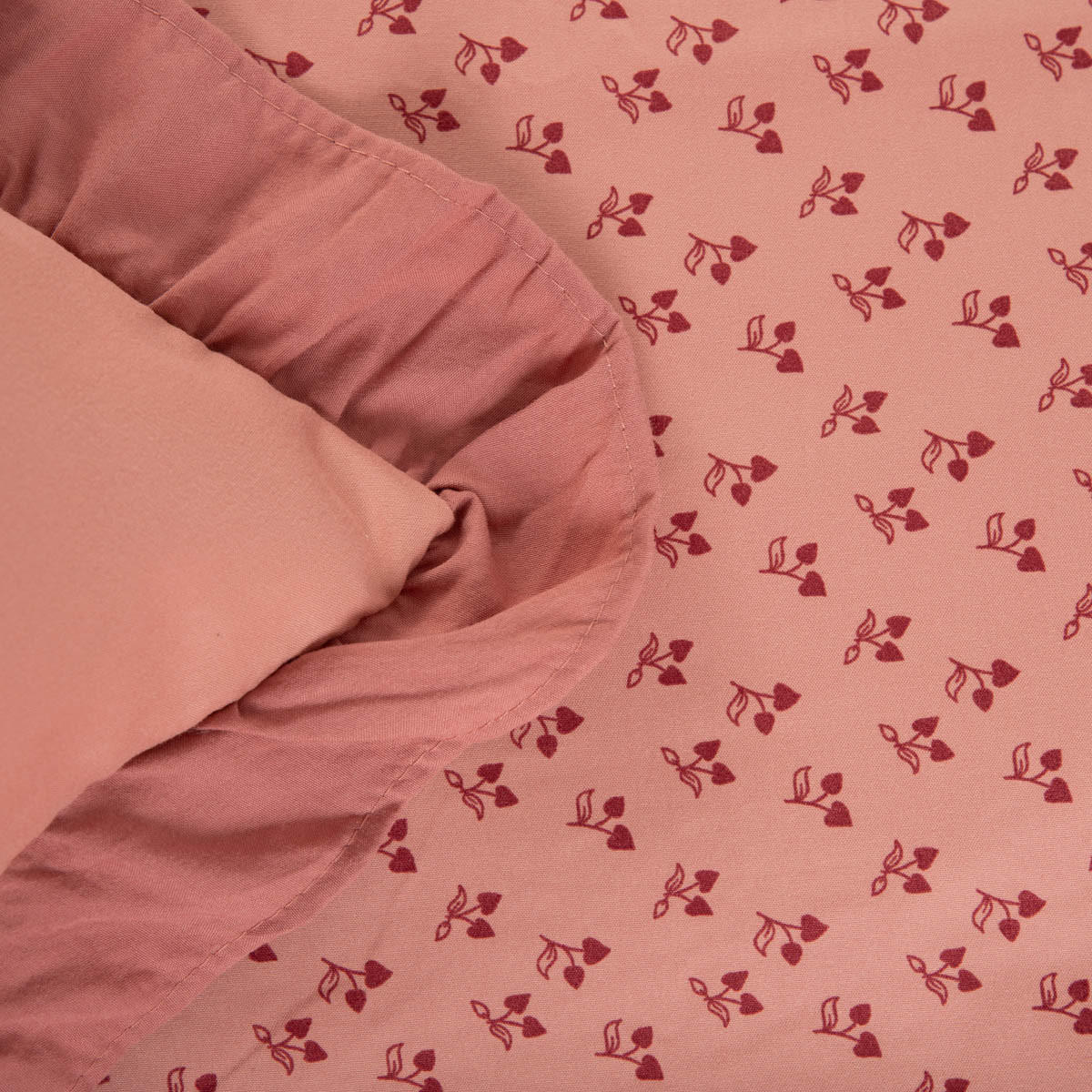 BETTWÄSCHE Cherish Love rot 160/200 cm - Rot, Textil (160/200cm) - Homla