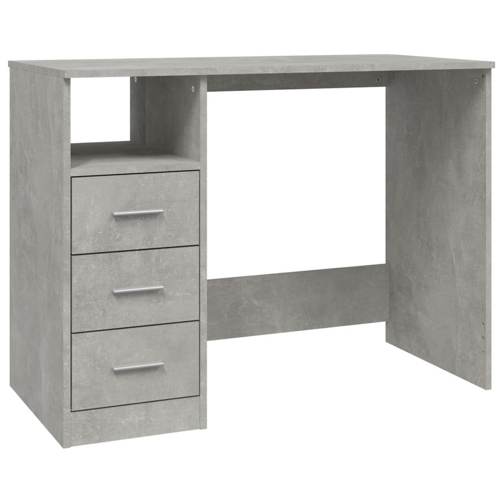 vidaXL Schreibtisch Hellgrau 50x76x102 cm