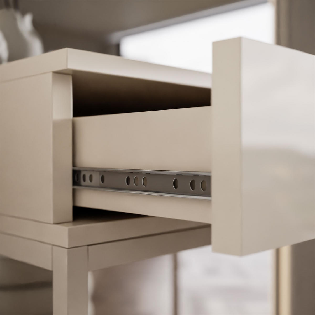 KONSOLE Glamour auf Kaschmir-Gestell PUSH OPEN - Kaschmir, Holzwerkstoff (100/81/42cm) - Lookway