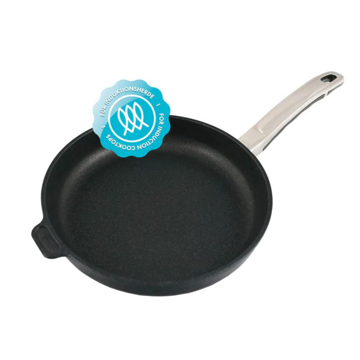 BRATPFANNE 24 cm GIGANT Newline für alle Herdarten - Schwarz, Metall (24cm) - BAF