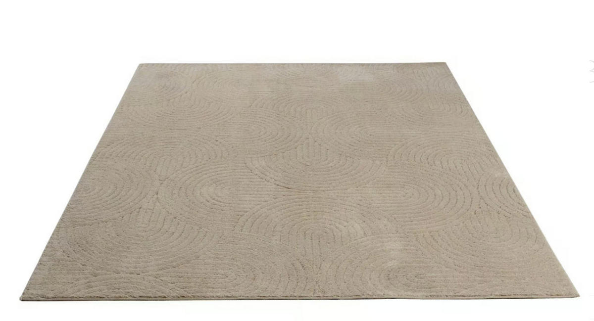 TEPPICH modern Flachgewebe ALMA Braun 160 x 230 cm - Braun, Textil (160/230cm) - Novatrend