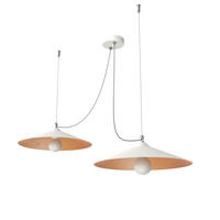 HÄNGELEUCHTE - Kupferfarben, Metall (40/40/9cm) - Lumicom