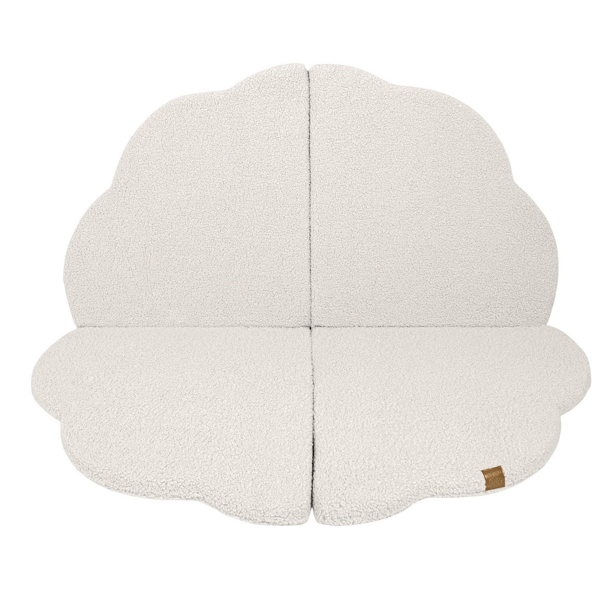 SPIELMATTE für Kinder, Wolke, Bearly, Creme - Creme, Textil (160/160cm) - MeowBaby