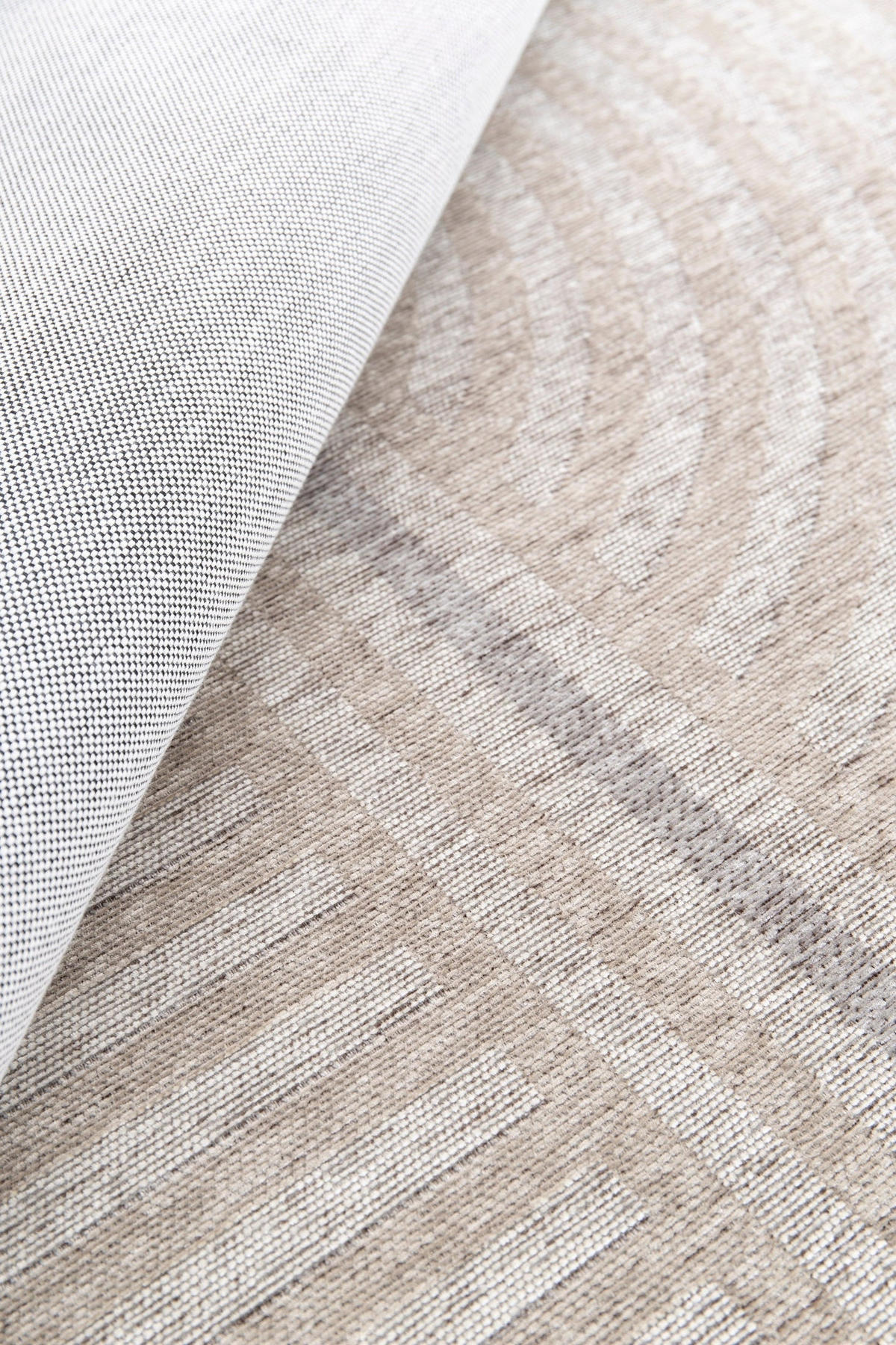 TEPPICH In- Outdoor, recycelt beige - Beige, Textil (120/170cm) - AFK Living