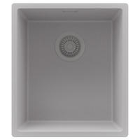 SPÜLBECKEN London Slim, 2-er set Grau 41/47 cm 1 Becken + Ablauf-Set ab 45er Unterschrank - Grau, Kunststoff (41/20/47cm) - Primagran