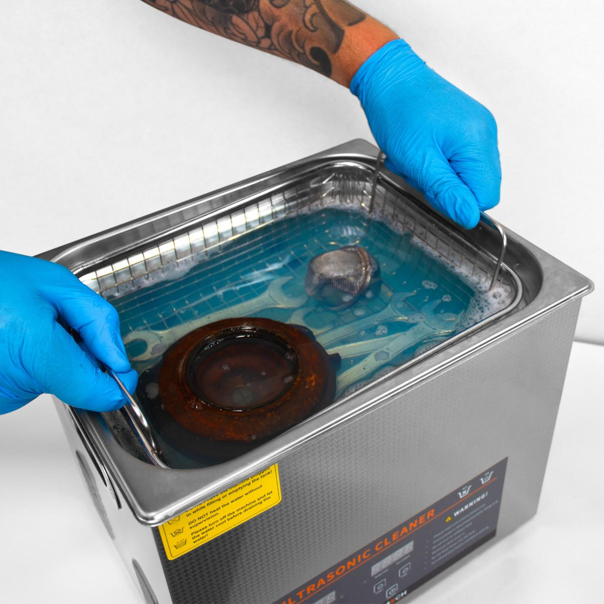 ULTRASCHALLREINIGER – 10L - Alufarben, Metall (26.5/32.5/28cm) - Monstershop