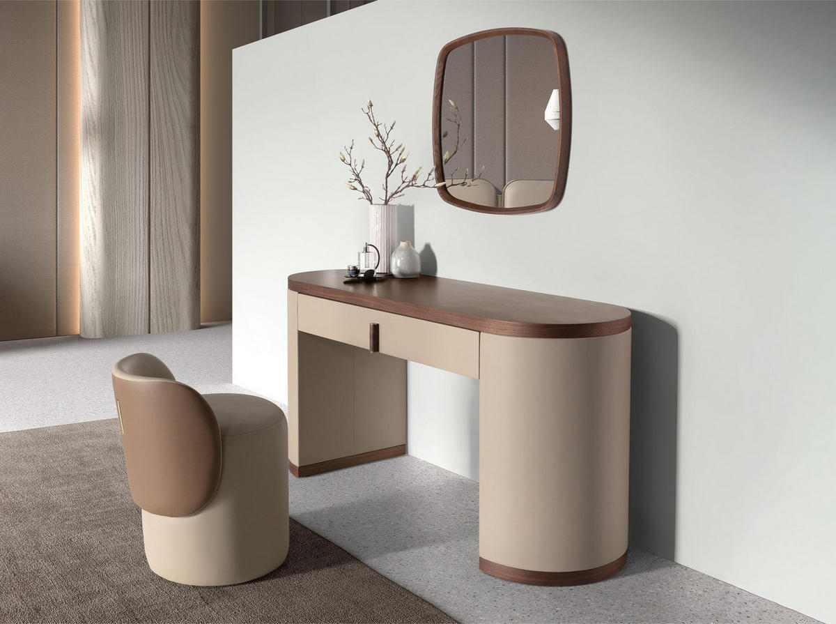 WANDSPIEGEL Wandspiegel quadratisch Nussbaum 65/65/4 cm - Braun, Holz/Holzwerkstoff (65/4/65cm) - ANGEL CERDA