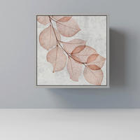 SIDEBOARD AUTUMN FRAGILITY, Grau, 57,5x42x57,5 cm, Ohne Füße - Multicolor/Grau, Holzwerkstoff (57.5/57.5/42cm) - SpaceRebels