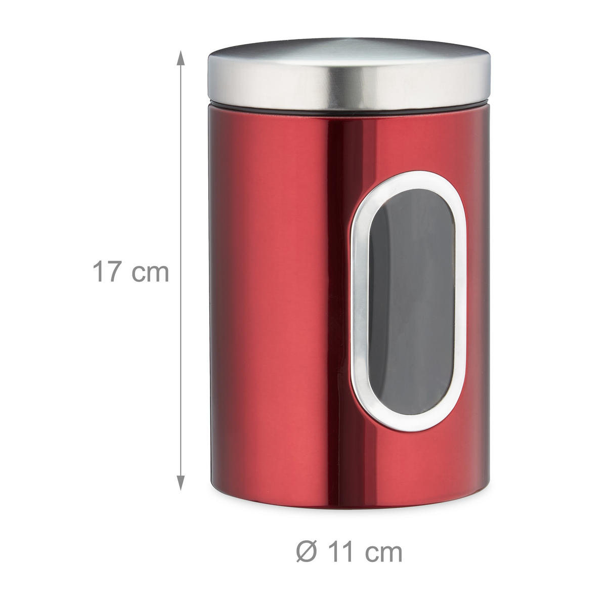 ÚLOŽNÝ box - viacfarebná, kov (11/17/11cm) - Relaxdays